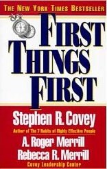 Imagen de archivo de First Things First a la venta por Hawking Books