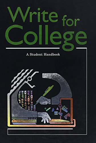 9780669000443: Write For College: A Student Handbook