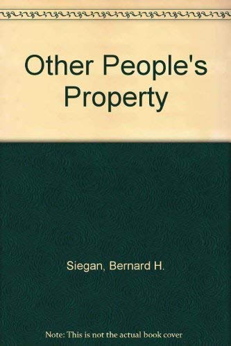 Stock image for Other People's Property for sale by Sessions Book Sales