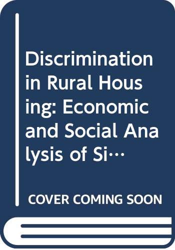 Stock image for Discrimination in Rural Housing for sale by Better World Books
