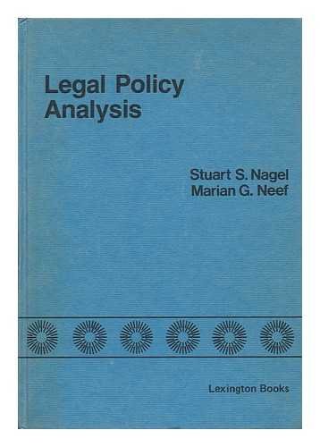 Imagen de archivo de Legal Policy Analysis. Finding an Optimum Level or Mix a la venta por Zubal-Books, Since 1961