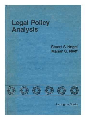 Stock image for Legal Policy Analysis. Finding an Optimum Level or Mix for sale by Zubal-Books, Since 1961