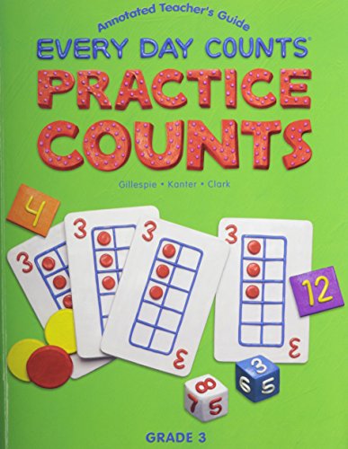 Stock image for Every Day Counts: Practice Counts: Teacher's Edition Grade 3 Second Edition 2008 for sale by SecondSale