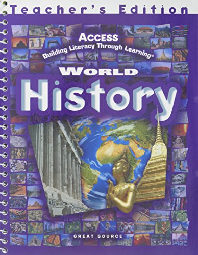 Stock image for Access World History: Teacher Edition Grades 5-12 2009 ; 9780669011791 ; 0669011797 for sale by APlus Textbooks