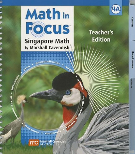 9780669013719: Math in Focus: Singapore Math Grade 4: Teacher's Edition (A)