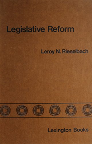 Stock image for Legislative reform. for sale by Kloof Booksellers & Scientia Verlag