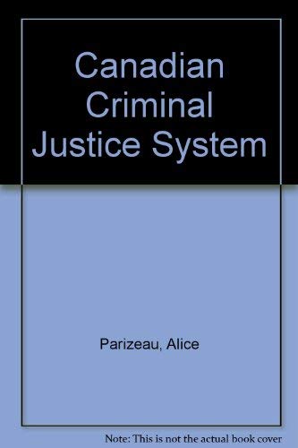 Stock image for The Canadian criminal-justice system for sale by HPB-Red