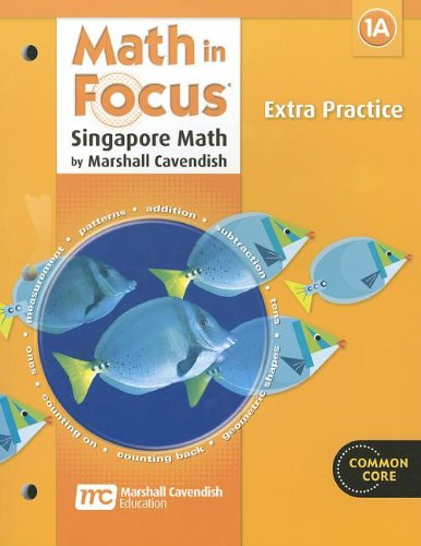 Stock image for Extra Practice, Book A Grade 1 (Math in Focus: Singapore Math) for sale by Front Cover Books