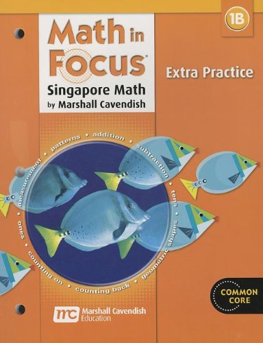 9780669015683: Math in Focus: Singapore Math Extra Practice, Book B Grade 1