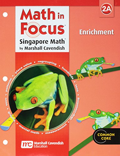 Stock image for Enrichment, Book A Grade 2 (Math in Focus: Singapore Math) for sale by HPB-Emerald