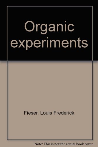 Beispielbild fr Organic Experiments zum Verkauf von Better World Books