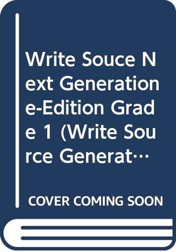 Write Source: Student Book eEdition DVD Grade 1 2009 (9780669020830) by Patrick Sebranek; Verne Meyer; Dave Kemper