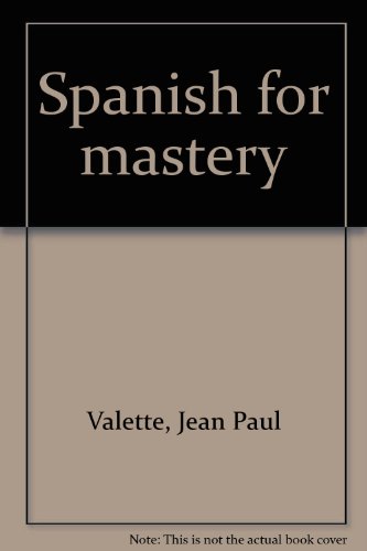 9780669022070: Title: Spanish for mastery