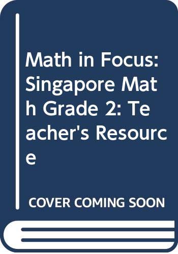 Stock image for Math In Focus, The Singapore Approach, Grade 2: Electronic Teacher Resources On CD-ROM (2009 Copyright) for sale by ~Bookworksonline~