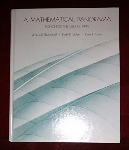 Beispielbild fr A Mathematical Panorama : Topics for the Liberal Arts zum Verkauf von Better World Books