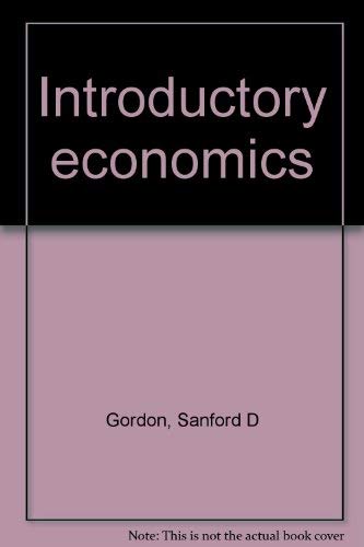 Introductory economics (9780669024258) by Gordon, Sanford D