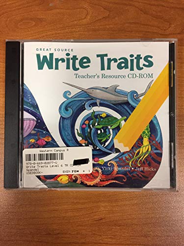 Stock image for Great Source Write Traits Level 6 Teacher's Resource CD-Rom for sale by Textbook Pro