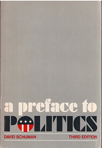 Imagen de archivo de A Preface to Politics a la venta por HPB-Emerald