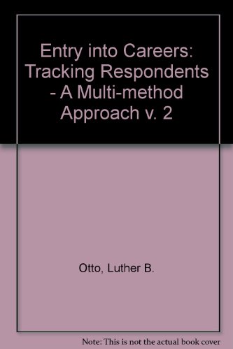 Stock image for Tracking Respondents : A Multi-Method Approach for sale by Better World Books