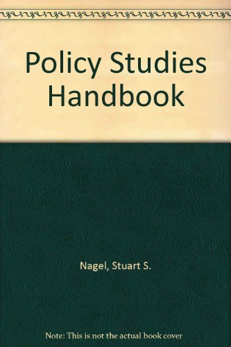 Stock image for The Policy-Studies Handbook for sale by Better World Books