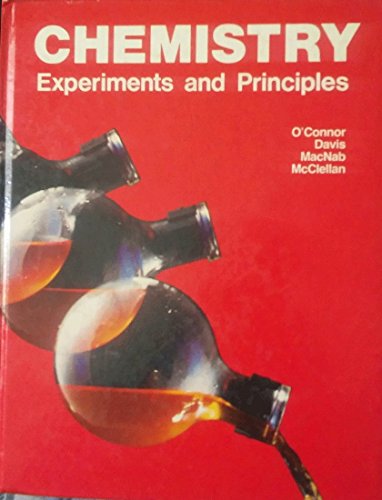 Imagen de archivo de Chemistry: Experiment and Principles a la venta por ThriftBooks-Dallas
