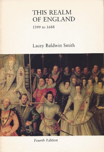 Beispielbild fr This Realm of England : 1399 to 1688 zum Verkauf von Better World Books