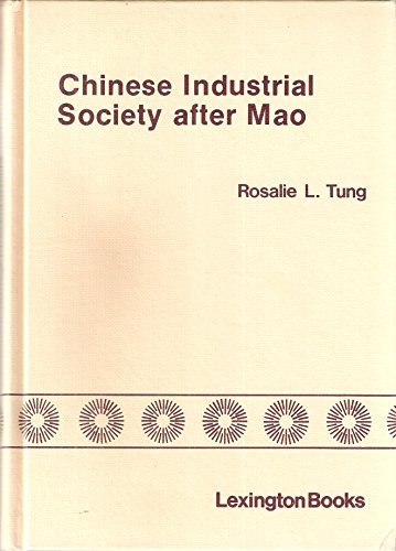 Stock image for Chinese Industrial Society after Mao for sale by BookDepart