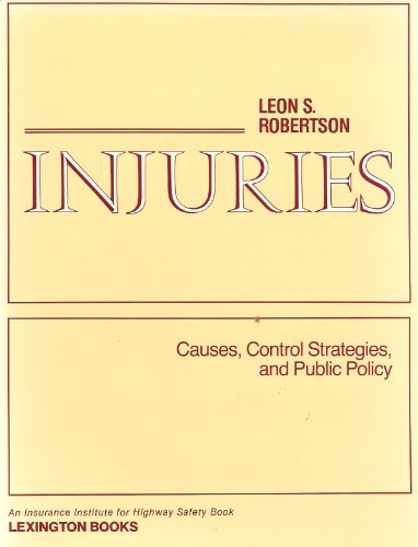 Stock image for Injuries--causes, control strategies, and public policy for sale by Zubal-Books, Since 1961