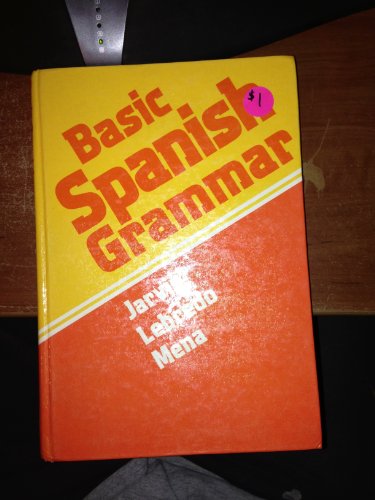 Stock image for Basic Spanish Grammar for sale by GF Books, Inc.