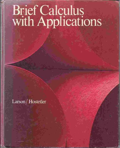 9780669048032: Brief calculus with applications