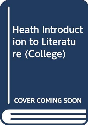 Stock image for The Heath Introduction to Literature for sale by Nelsons Books