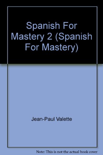 Stock image for Spanish Mastery : Text 2 for sale by Better World Books
