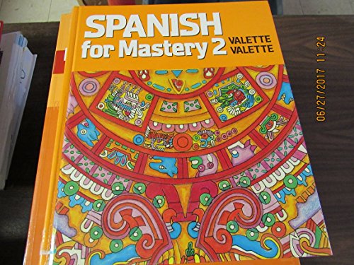 Stock image for Spanish for Mastery 2: Workbook for sale by SecondSale