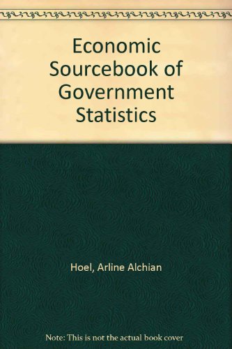 Beispielbild fr Economics Sourcebook of Government Statistics zum Verkauf von HPB-Red