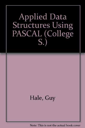 9780669075793: Applied Data Structures Using Pascal
