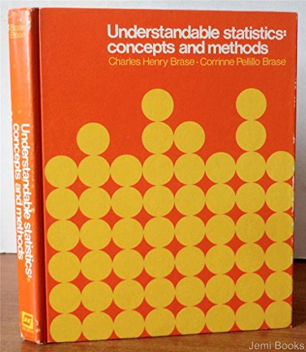 Imagen de archivo de Understandable statistics: Concepts and methods a la venta por Wonder Book