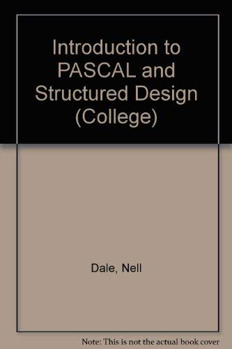 9780669095708: Introduction to Pascal and structured design
