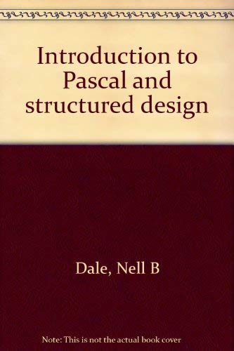 Imagen de archivo de Introduction to Pascal and Structured Design a la venta por Better World Books