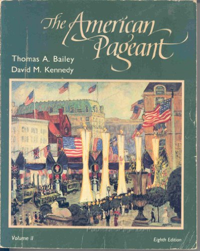 Stock image for The American pageant: A history of the republic for sale by Half Price Books Inc.