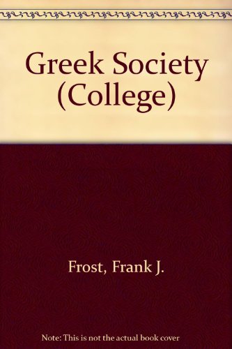 Beispielbild fr Greek Society zum Verkauf von Better World Books