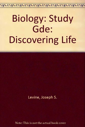 Stock image for Biology: Study Gde: Discovering Life for sale by BookHolders