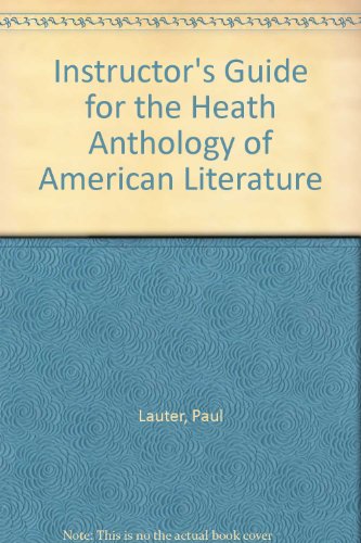 Stock image for The Heath Anthology of American Literature for sale by ThriftBooks-Atlanta