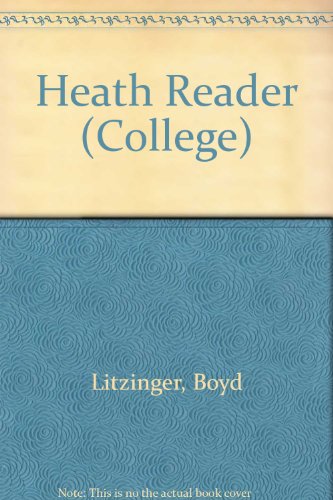 The Heath reader (9780669122985) by Litzinger, Boyd