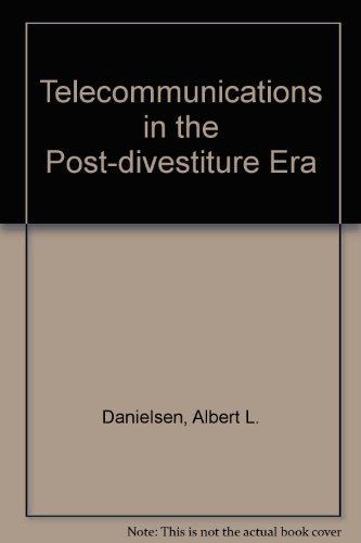 Stock image for Telecommunications in the Post-Divestiture Era: Essays in Honor of Jasper N. Dorsey and Ben T. Wiggins for sale by HPB-Red