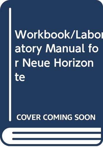 Stock image for Workbook/Laboratory Manual for Neue Horizonte for sale by Mispah books