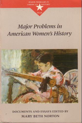 Imagen de archivo de Major Problems In American Women's History (Major Problems in American History Series) a la venta por BooksRun