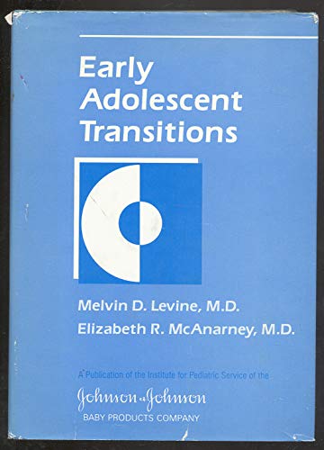 Stock image for Early Adolescent Transitions for sale by Wonder Book