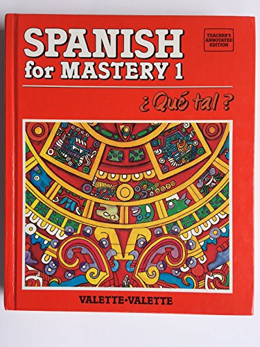 9780669148923: spanish-for-mastery-1-teacher-s-annotated-edition