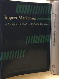 Beispielbild fr Import Marketing : A Management Guide to Profitable Marketing zum Verkauf von Better World Books