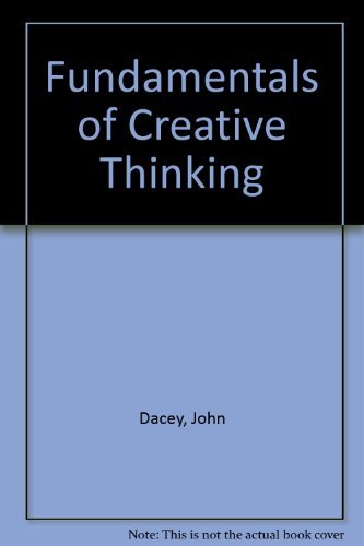 Imagen de archivo de Fundamentals of Creative Thinking a la venta por Hawking Books